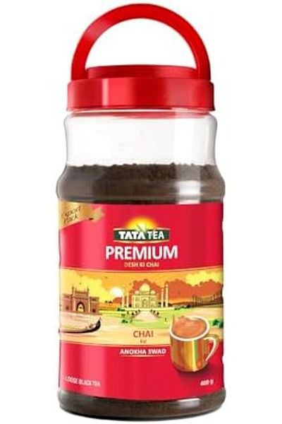 Tata Tea Premium Unique Blend Crafted For Chai Lovers Loose Black Tea 400g Jar
