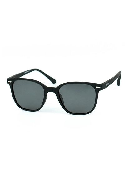 Di Caprio Unisex Black Square Model Premium Frame Polarized Glass Sunglasses Dc4024Black