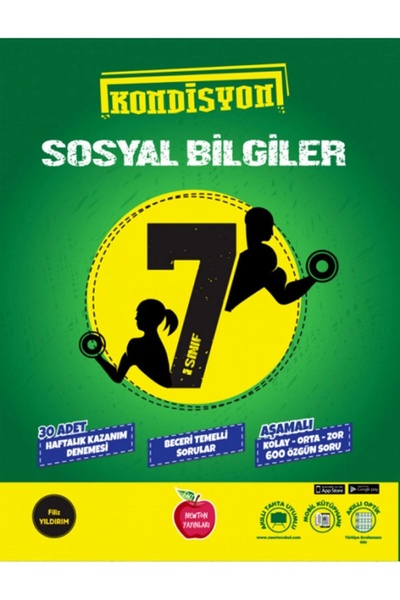 Newton Yayınları 7. Sınıf Sosyal Bilgiler Kondisyon Deneme / Kolektif / Newto...