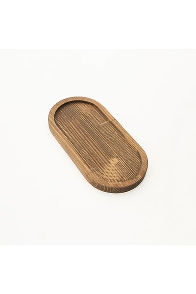 YAT Design Crafts Natural Wooden Breakfast and Oil Pot Tray - Seasoning Holder Organizer for Serving Tea and Coffee