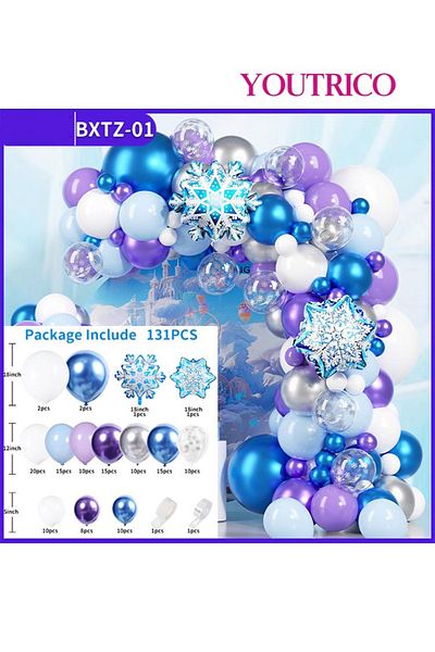 Youtrico Dreamy Macaron Balloon Garland - Pastel Colour Wedding Decoration