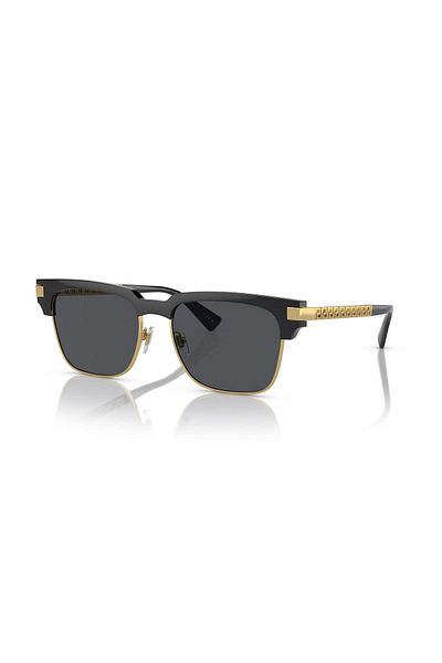 Versace Man Square Sunglasses- Ve 4447 - Lense Size:55mm - Black