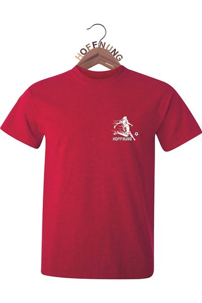 HOFFNUNG Unisex Men/Women Crew Neck Hoffnung Brand Printed Oversize T-Shirt
