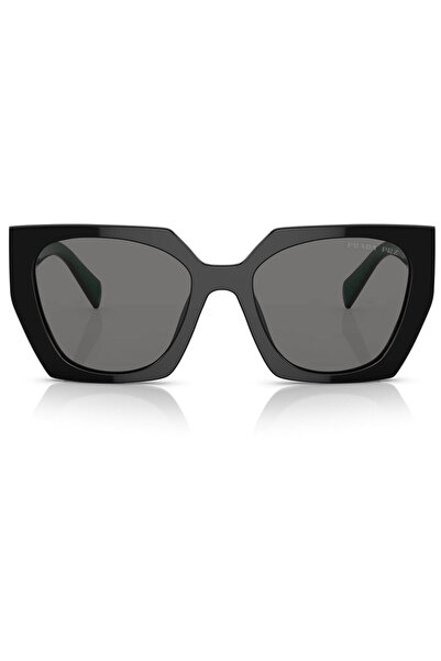 Prada Woman Rectangle Sunglasses- Pr 15ws - Lense Size:54mm - Black
