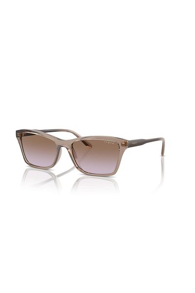 Vogue Woman Pillow Sunglasses- Vo 5551s - Lense Size:54mm - Transparent Brown
