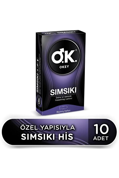 Okey Prezervatif 10 Adet - Sımsıkı