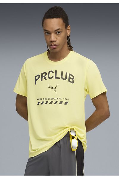 Puma RUN CLUB Ανδρικό Μπλουζάκι με Γραφικά Πλέγματα