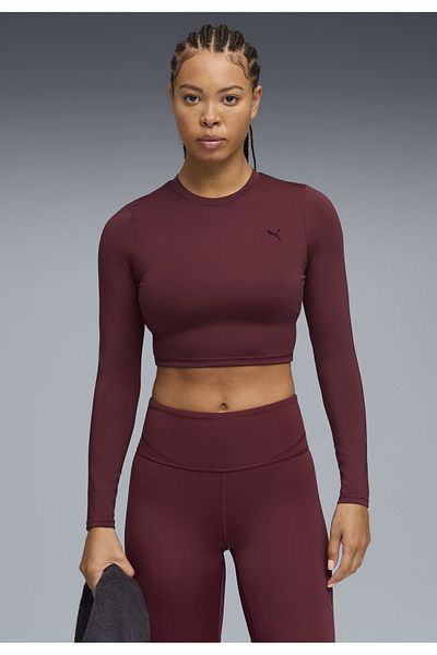 Puma PUMA SHAPE Long Sleeve Cropped Top Women