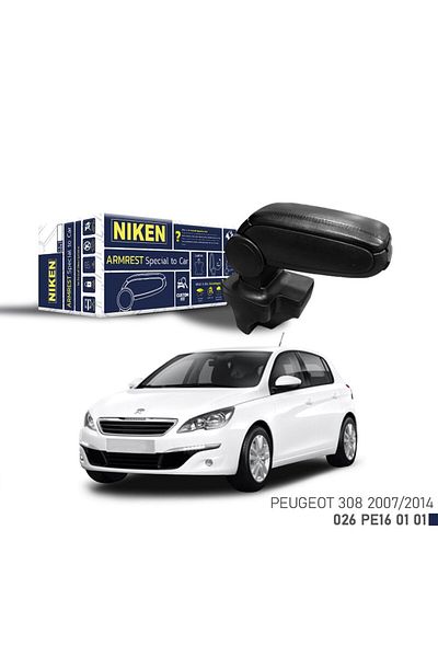 Niken Peugeot 308 - Screwless Center Console Armrest and Armrest 2007/2014