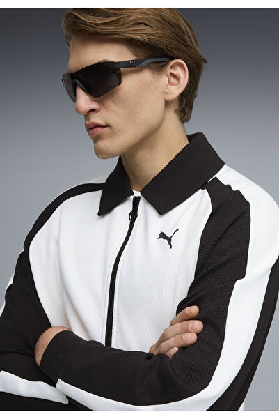 Puma Unisexová tepláková bunda T7 Relaxed Wing Collar