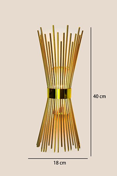 ŞANLED Metal Çift Yönlü Gün Işığı Kirpi Duvar Aydınlatma Aplik