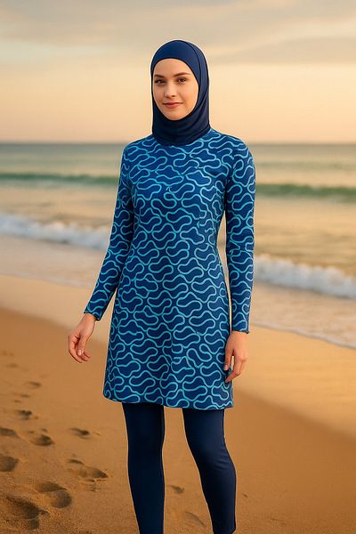 MyRia Lycra Fully Covered Hijab Swimsuit