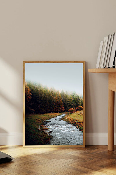 Dekorsiahome Комплект за рисуване с дървена рамка "Поток"