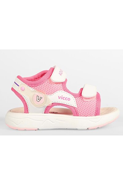 Vicco Mocha Ορθοπεδικά Παιδικά Σανδάλια ΡΟΖ