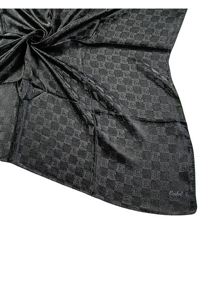 mim eşarp Κασκόλ με σχέδιο σκακιέρας Enba Jacquard