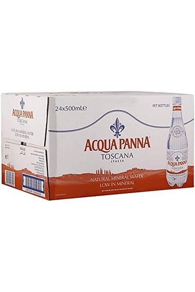 ACQUA PANNA مياه معدنية طبيعية - 500 مل (عبوة من 24)