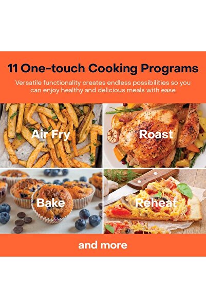 Nutricook Air Fryer Vision 5.7L Black (NC-AF357V)