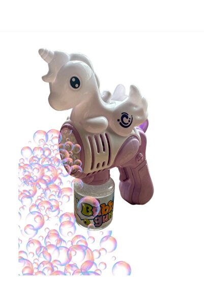 TOYSTAR Unicorn Figürlü Çok Delikli Büyük Boy Pilli Ve Işıklı Baloncuk Çıkara...