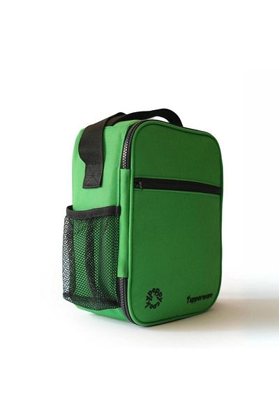 Tupperware Peppycooky green lunch bag