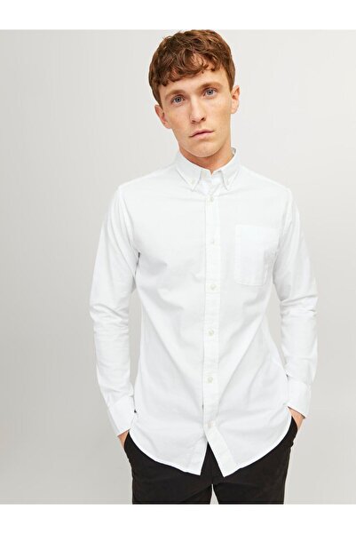 Jack & Jones Jprbrook Oxford Shirt L/S Men's Shirt