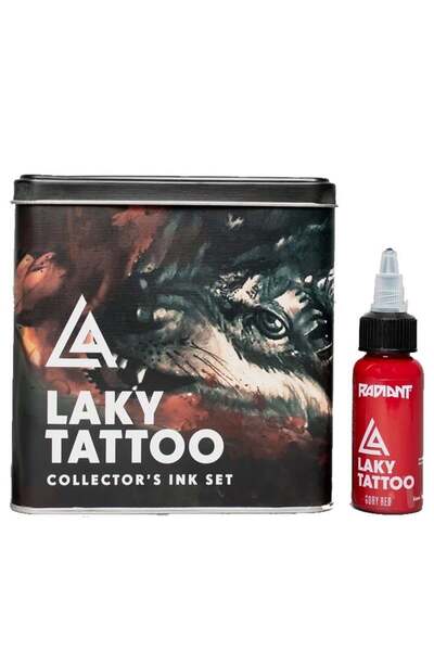 Radiant Laky Set 9'lu - Tattoo Dövme Boyası Seti - 1oz/30ml