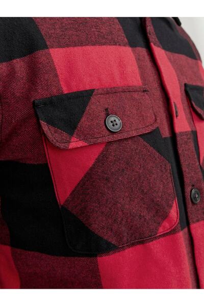 Jack & Jones Erkek Jack  & Jones Rahat Kalıplı Ceket - Kırmızı