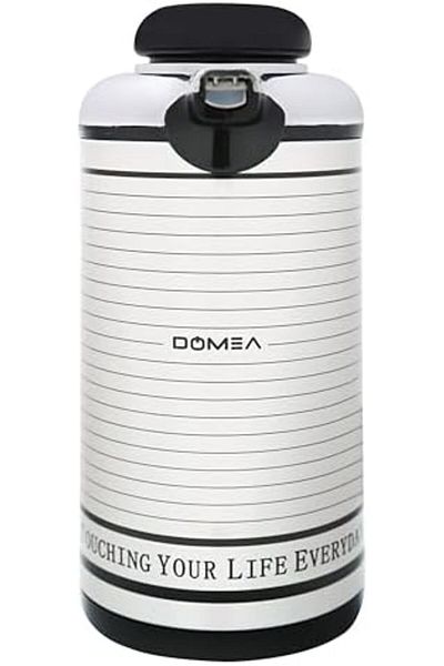 DOMEA قارورة مشروبات مفرغة من الفولاذ المقاوم للصدأ، ترمس معزول حراريًا، مانع للتسرب، للشاي والقهوة والماء