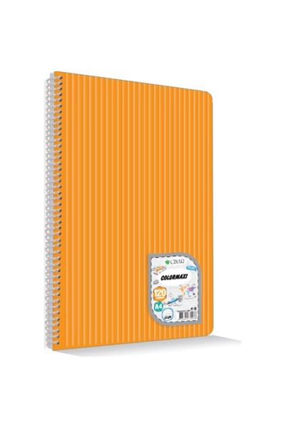 ÇINAR DEFTER Çınar Colormaxi A4 144 Yp Checkered Pp Cover Spiral 73011