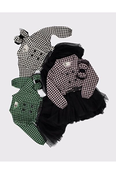 rg kidsstore Cotton Printed Children's Dress - Ruffle and Headband