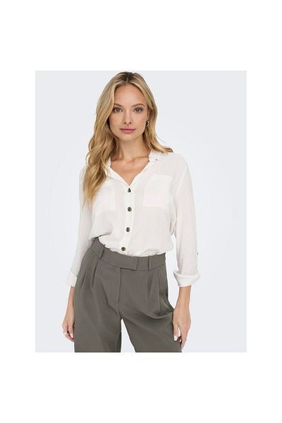 ONLY Onlyasmin Wvn Women's Shirt - L/S Cut