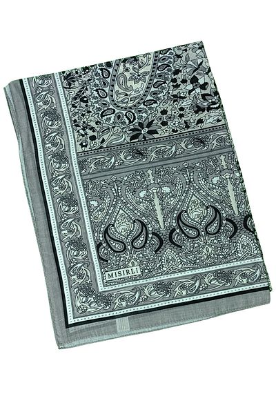 mim eşarp Αιγυπτιακό κασκόλ Ethnic μοτίβο βαμβακερό σάλι 75x190 cm