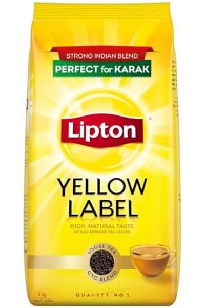 Lipton Yellow Label Black Loose Tea, 5kg, Pack Of 1