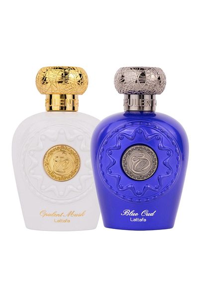 lattafa Set Lattafa,Opulent Musk + Blue Oud