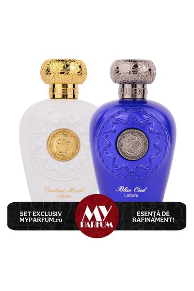lattafa Set Lattafa,Opulent Musk + Blue Oud