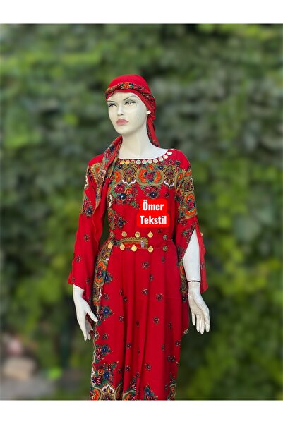 MODA Yöresel Elbise Şal Ve Kuşağı Içinde