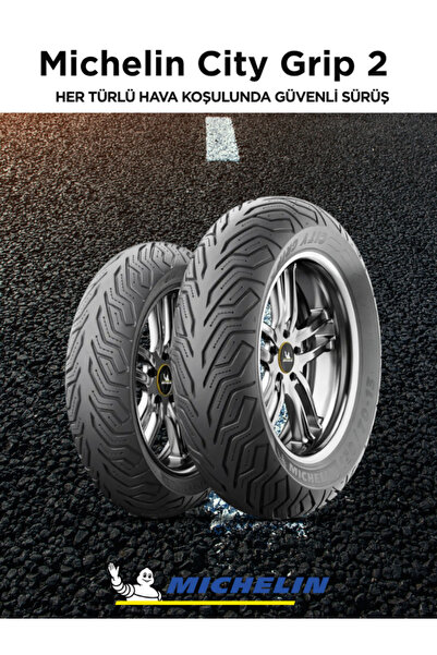 Michelin Yamaha Xmax 250 Set City 2 Yeni 4 Mevsim Scooter Lastiği 2025 Üretim