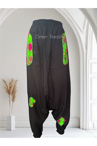 MODA Black Authentic Shalwar with Pocket Rubber