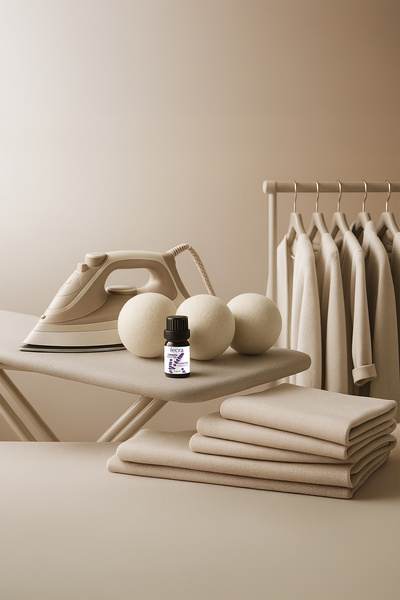 Fecra Zıpzıp 3’lü XL Yün Kurutma Topu + Lavanta Yağı – %100 Organik Doğal Çamaşır Yumuşatıcı