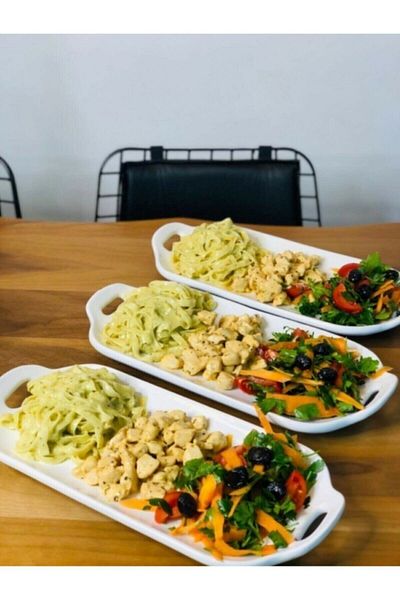 Paçi 6 Piece Chicken World Plate 30X14 cm