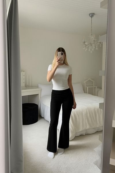 YILMAZ Jayla Trend Women's Belted vest and Trousers Set