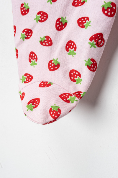 ENİA BABY Baby Girl Printed Cotton Booties 3-Piece Jumpsuit Colorful Patterned 3-6-9 Months Newborn Baby Outfit