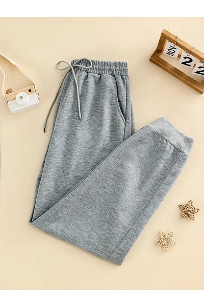 HOFFNUNG Unisex 2Ip Comfortable Fit Straight Leg for Summer Tracksuit Bottom