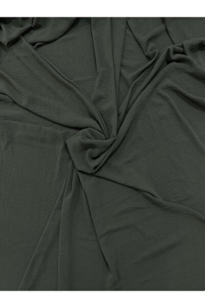 Butik İthal Ayrobin Kumaş Hâki Yeşil Elbiselik – Tuniklik – Pantolonluk