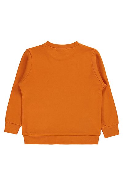 Civil Boys 2-5 Years Old Boy Sweatshirt - Dark Orange