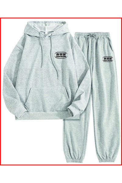 HOFFNUNG Σετ αθλητικής φόρμας FULL ZIP RUN oversize