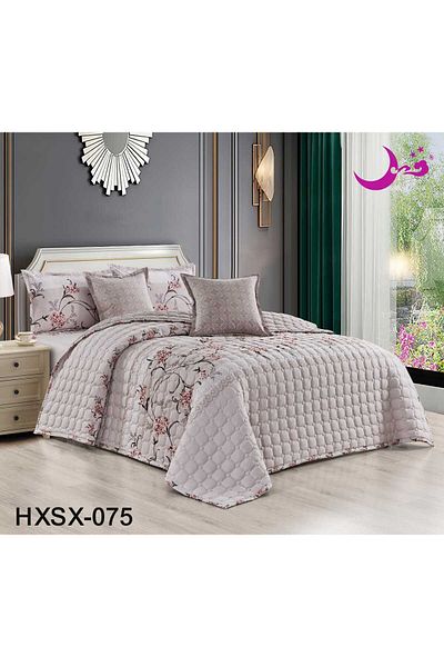 Moon 4-piece microfiber comforter set, single size 170x220cm