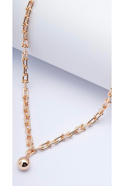 XUPİNGS JEWELRY Marka Model Ucu Top 18k Rengi Vip Kolye