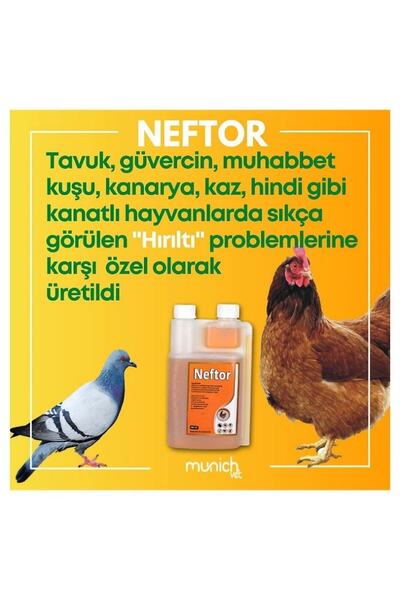 Munich Vet Munichvet Neftor -hırıltı -göz Sulanması-500ml