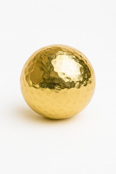 MIARIK DESIGN & DEKORASYON Disko Top Dekoratif Hayvan, Yaprak Figürlü Metal O...