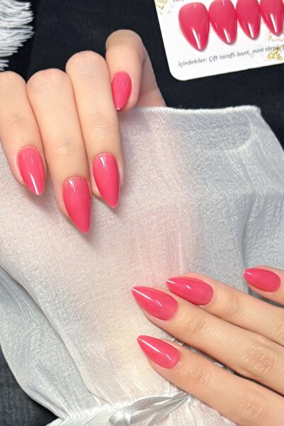 Easy Beauty Kısa Badem 24 Adet Takma Tırnak Seti W1605